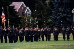 Activation Day, 4 Sep 1984: Colors and Commanders Massed