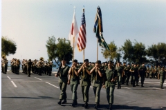 1st Battalion "In-Theater Activation" at Torii Station, October 1984