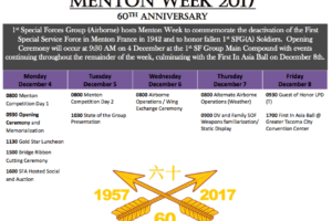 Menton Week 2017 Handout